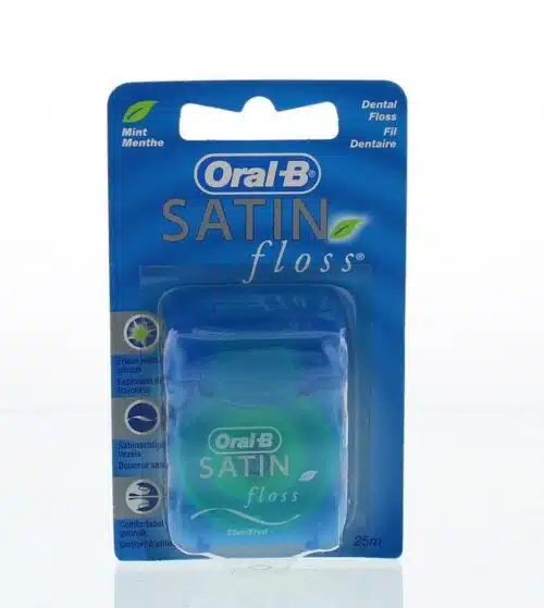 Satin TAPE mint 25 meter Oral B