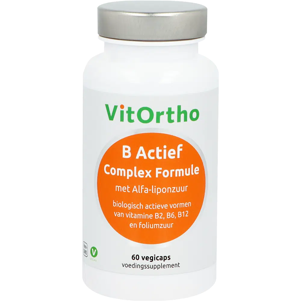 B Actief complex formule met alfa-liponzuur 60 vegicapsules Vitortho