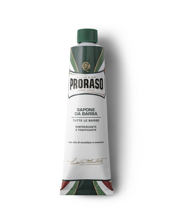 Scheercrème eucalyptus/mentho (groen) 150 ml Proraso