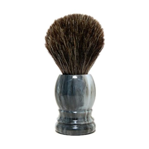 Scheerkwast graudas marmer/grijs 1 stuks Rasura