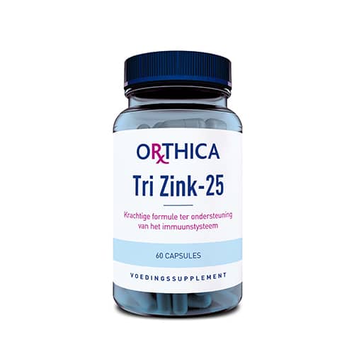 Tri zink 25 60 capsules Orthica