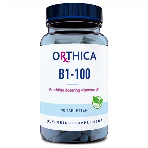 Vitamine B1 100 90 tabletten Orthica