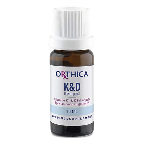 Vitamine K & D zuigeling 10 ml Orthica