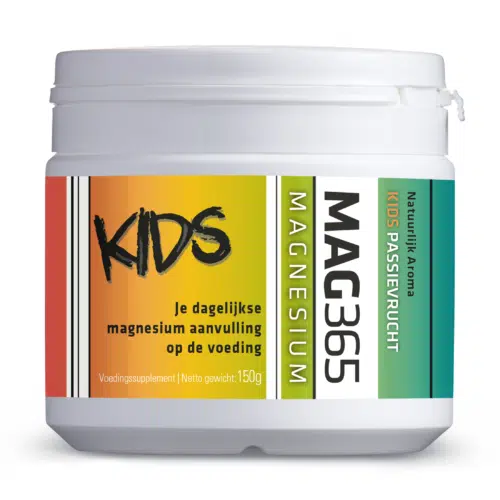 Magnesium poeder Kids Passievruht 150 gram Mag365