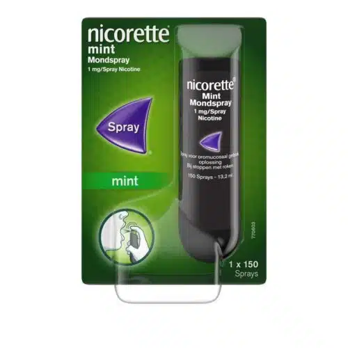 Mondspray mint 1 mg 13 ml Nicorette