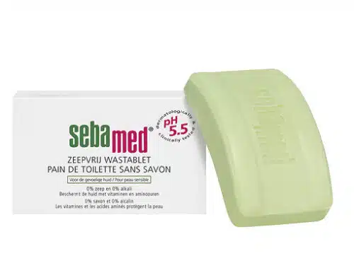 Wastablet zeepvrij 150 gram Sebamed (DE)