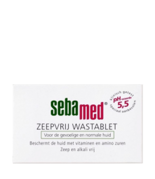 Wastablet zeepvrij 150 gram Sebamed (DE)