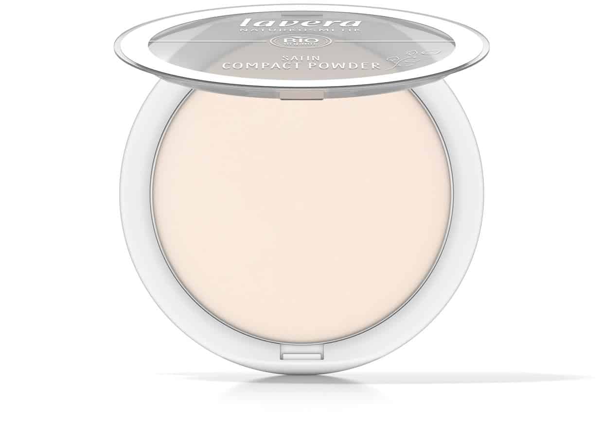 Satin compact powder light 01 9.5 gram Lavera
