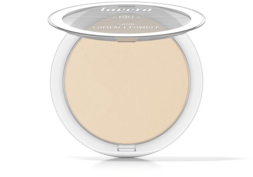 Satin compact powder medium 02 9.5 gram Lavera