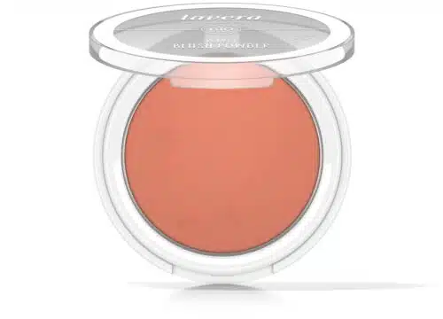 Velvet blush powder rosy peach 01- 5 gram Lavera