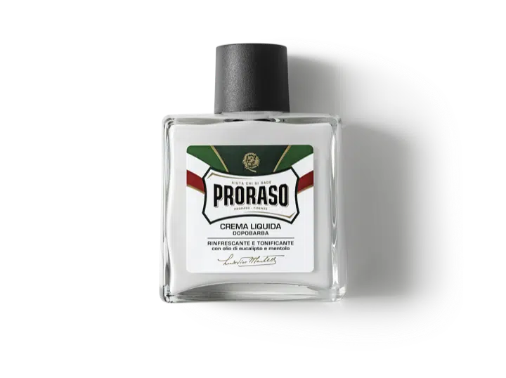 After shave BALM met Eucalyptus & menthol 100 ml (groen) Proraso