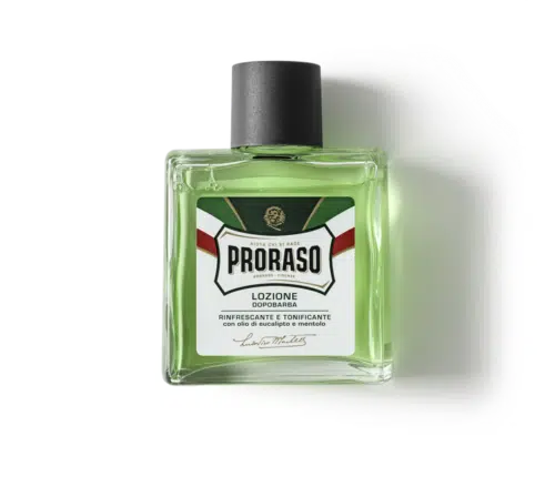 Aftershave LOTION met Eucalyptus & Menthol 100 ml (groen) Proraso