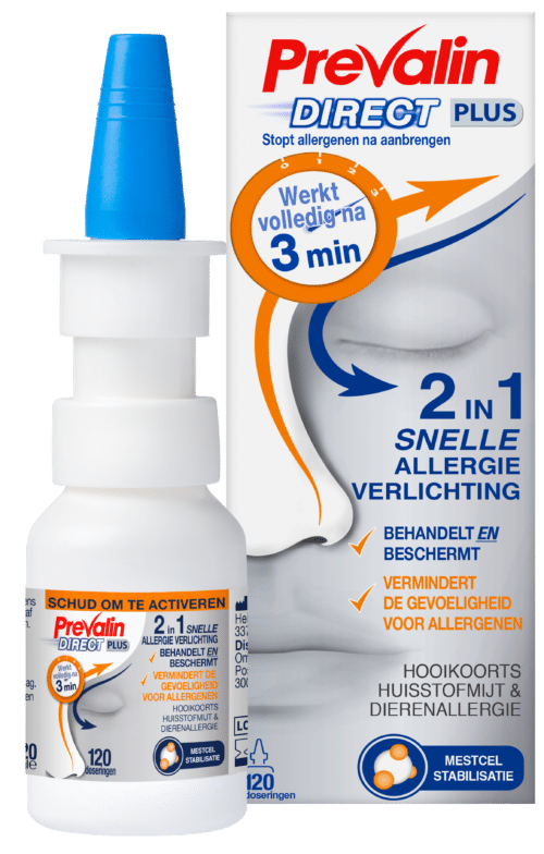 Prevalin Direct Plus neusspray 20 ml