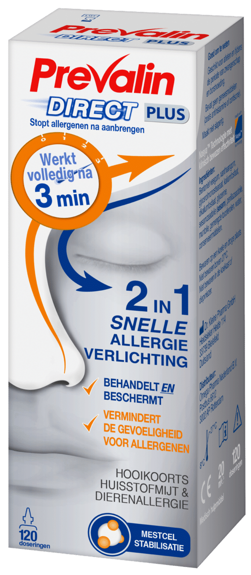 Prevalin Direct Plus neusspray 20 ml
