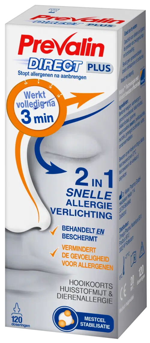 Prevalin Direct Plus neusspray 20 ml