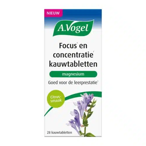 Focus en concentratie 28 kauwtabletten Vogel