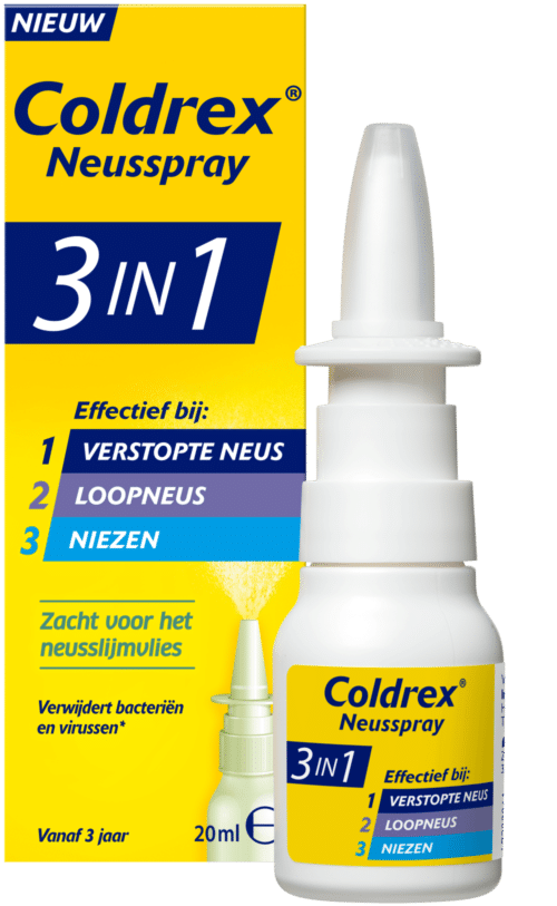 Neusspray 3 in 1 Coldrex