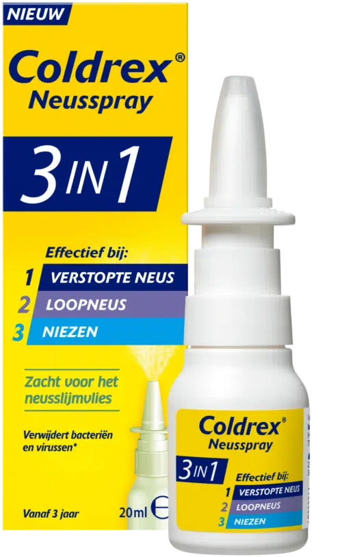 Neusspray 3 in 1 Coldrex
