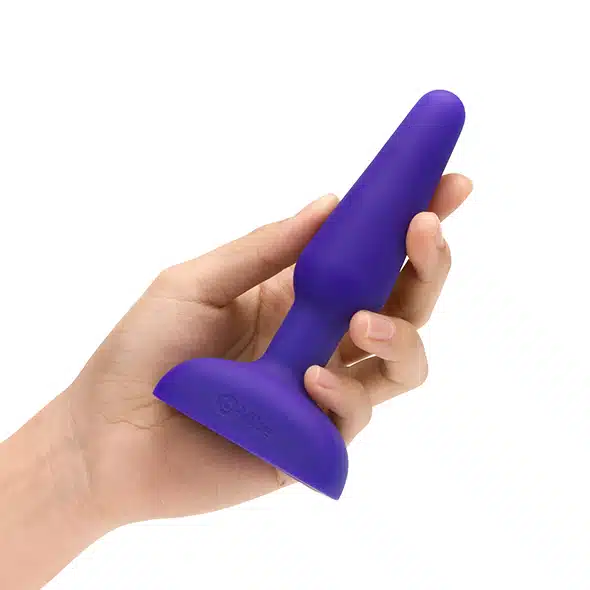 B-Vibe - Trio Remote Control Butt Plug Paars