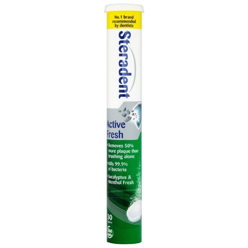 Steradent Active fresh 30 tabletten
