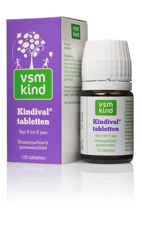Kindival kind 0-6 jaar120 tabletten VSM UDH