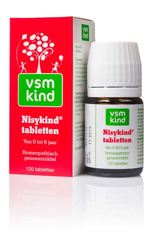 Nisykind kind 0-6JAAR 120 tabletten VSM