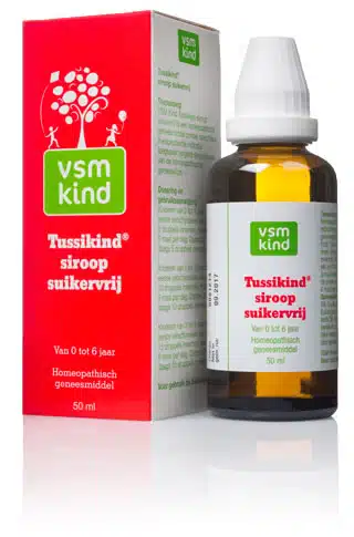 Tussikind siroop suikervrij 50 ml VSM