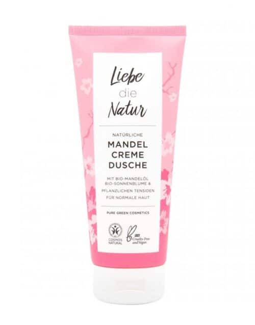 Douchecreme amandel 200ml Liebe die Natur