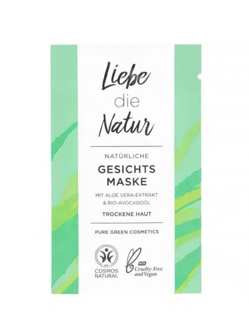 Gezichtsmasker aloe vera 25ml Liebe die Natur