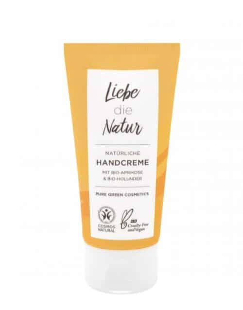 Handcreme abrikoos 50ml Liebe die Natur