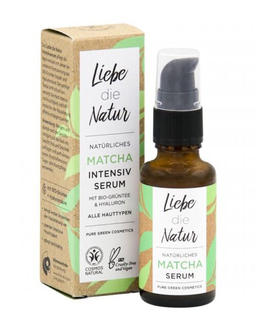 Matcha intensief serum 30ml Liebe die Natur