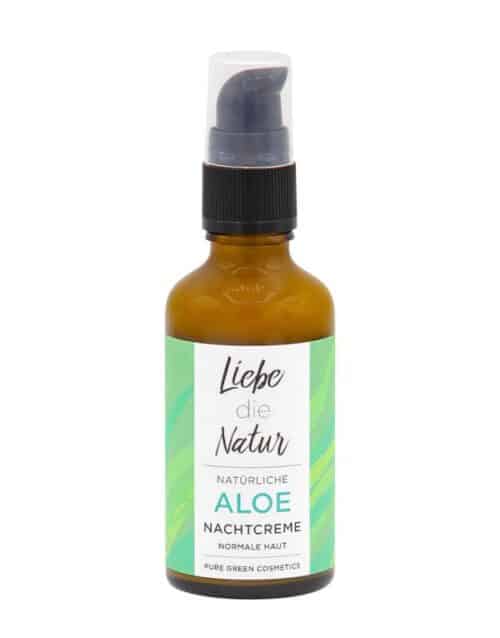 Nachtcreme Aloe vera 50ml Liebe die Natur