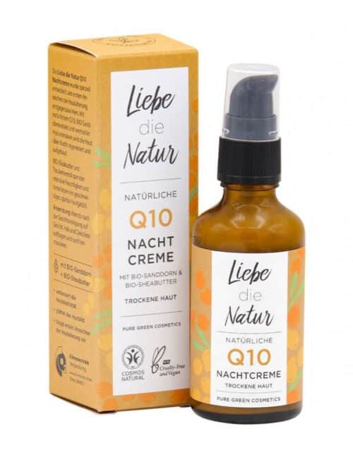 Nachtcreme Q10 50ml Liebe die Natur