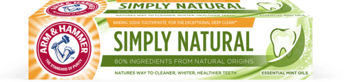 Natural Clean+White tandpasta 75 ml Arm & Hammer