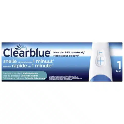 Snelle detectie 1 stuks Clearblue
