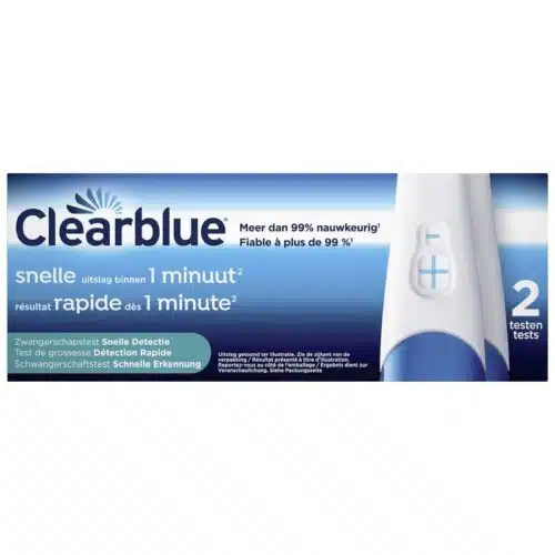 Snelle detectie 2 stuks Clearblue