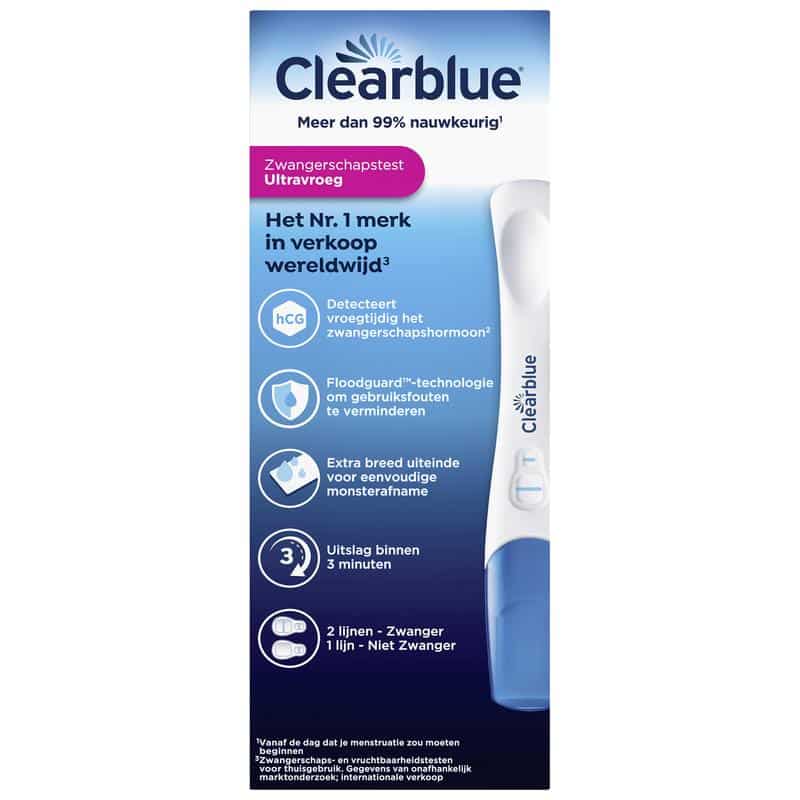 Ultra vroeg 2 stuks Clearblue