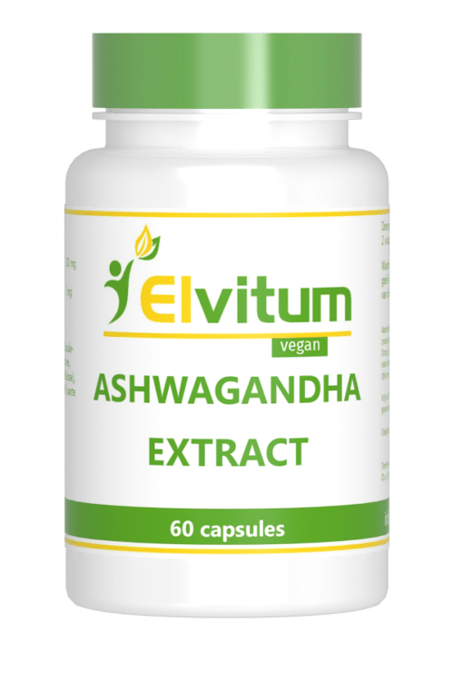 Ashwagandha extract 60 capsules Elvitaal/elvitum
