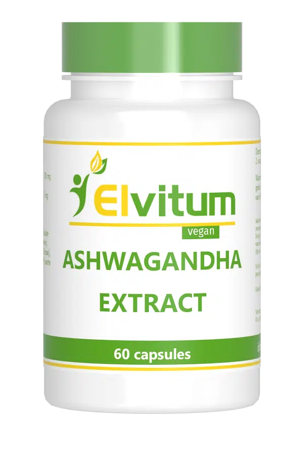 Ashwagandha extract 60 capsules Elvitaal/elvitum