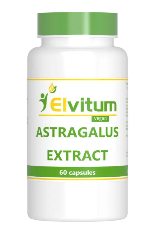 Astragalus extract 500mg 60 capsules Elvitaal/elvitum