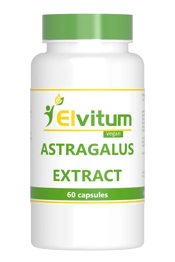 Astragalus extract 500mg 60 capsules Elvitaal/elvitum