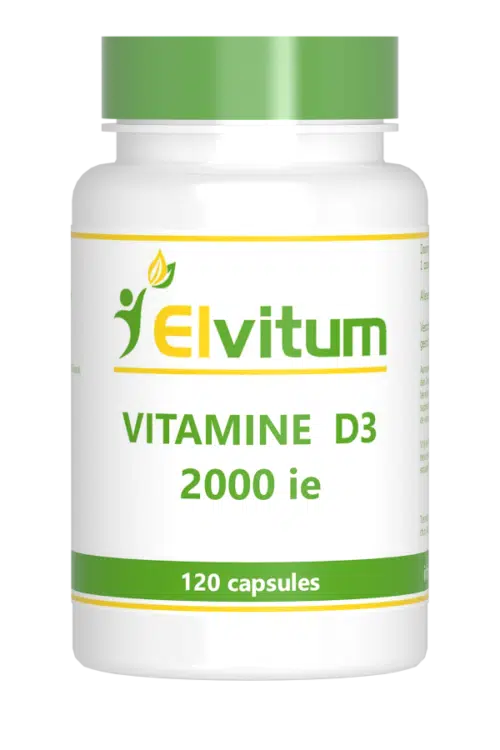 Vitamine D3 2000IE/50mcg 120 capsules Elvitaal/elvitum