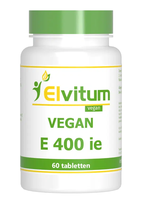 Vitamine E 400 vegan 60 tabletten Elvitaal/elvitum