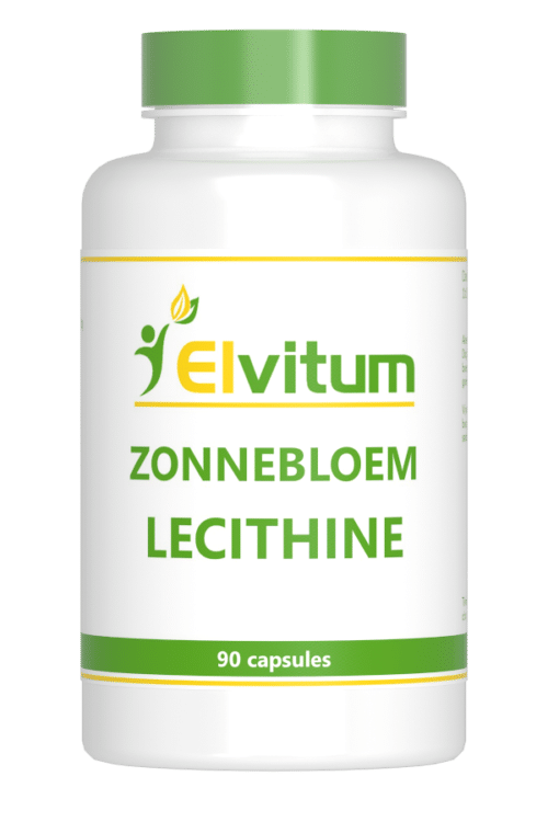 Zonnebloem lecithine 90 capsules Elvitaal/elvitum