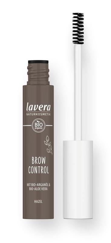 Brow control wenkbrauwgel 02 hazel bio 8.5ml Lavera