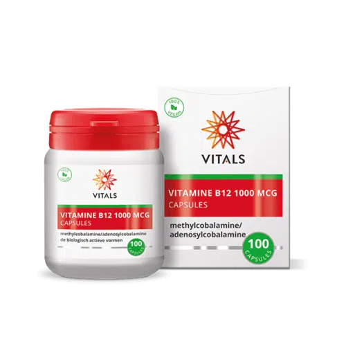 Vitamine B12 1000 mcg 100 capsules Vitals