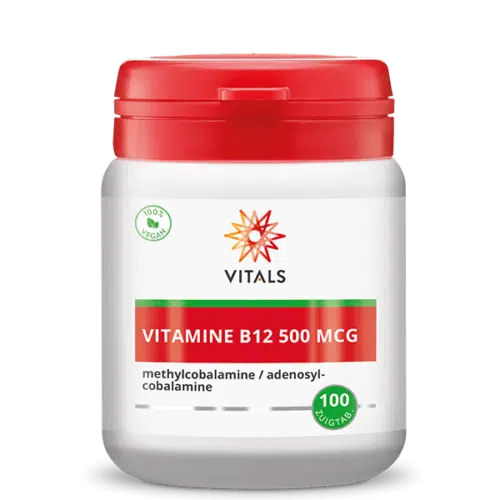 Vitamine B12 500 mcg 100zt Vitals