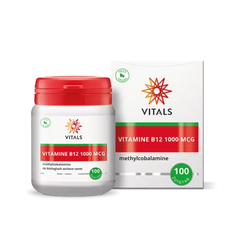 Vitamine B12 methyl 1000 mcg 100zt Vitals