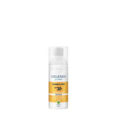Herbal dry touch sunscreen fluid SPF30+ 50 ml Celenes
