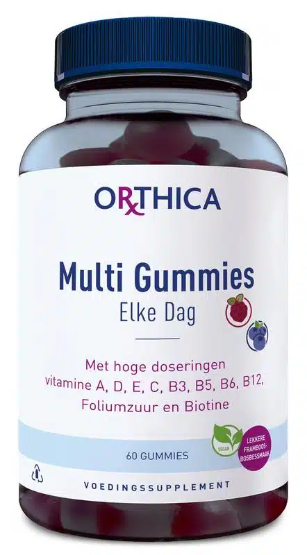 Multi gummies elke dag 60 stuks Orthica